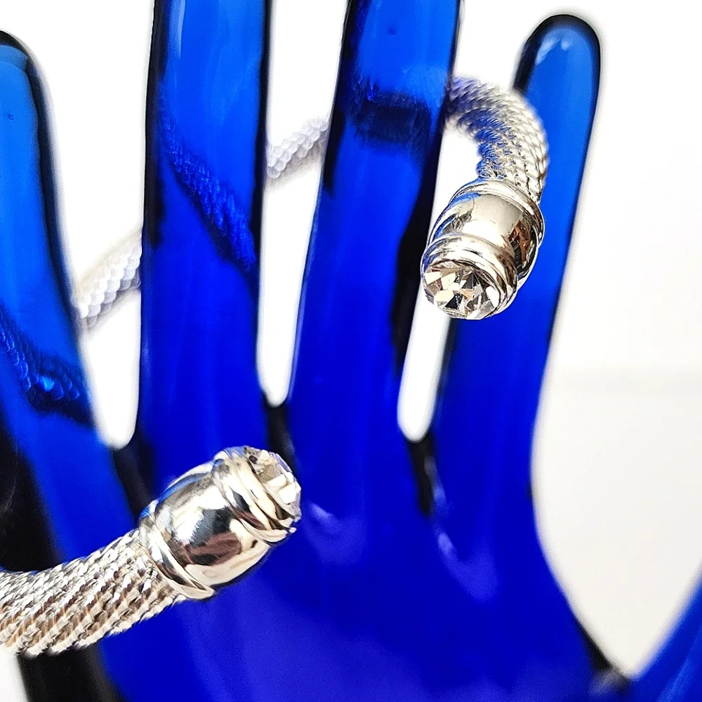 Twisted Mesh Bangle
